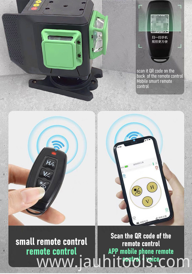 Multifunctional 12 Lines 3D Laser Level Self-Leveling